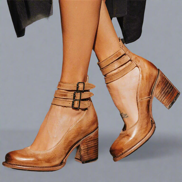 Alwine | Vintage Pumps for Elegant Comfort