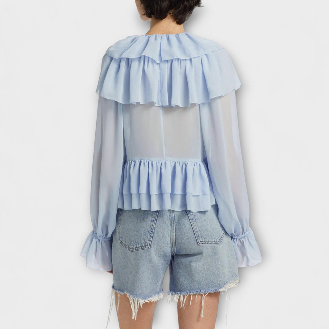 Martha – Soraya Ruffle Shirt