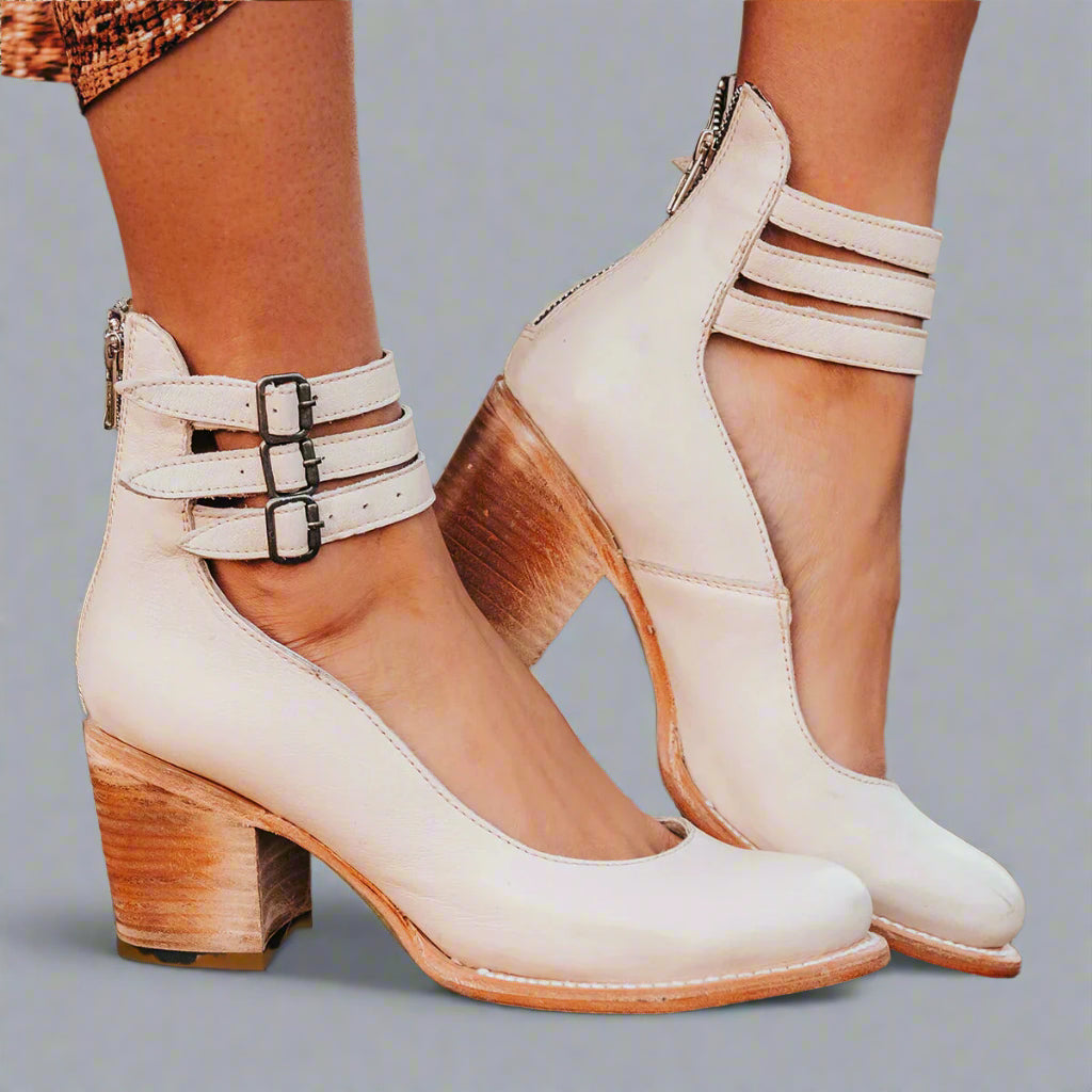 Alwine | Vintage Pumps for Elegant Comfort