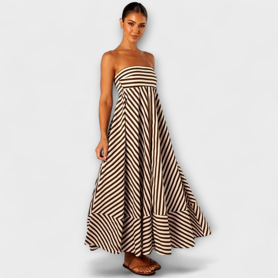 Nocturnal - Charm Ruffle Maxi Dress