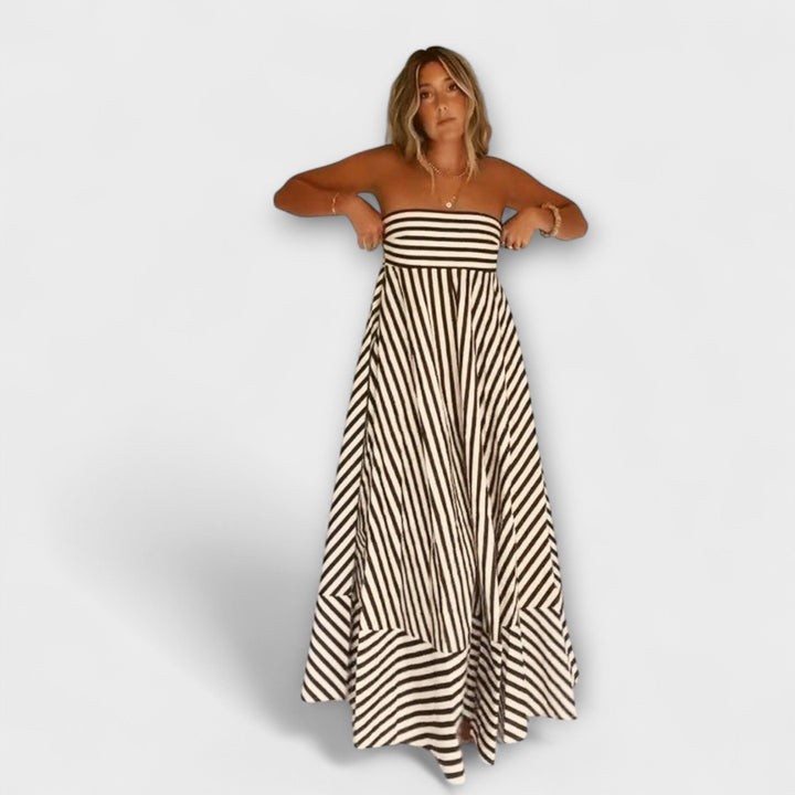 Nocturnal - Charm Ruffle Maxi Dress