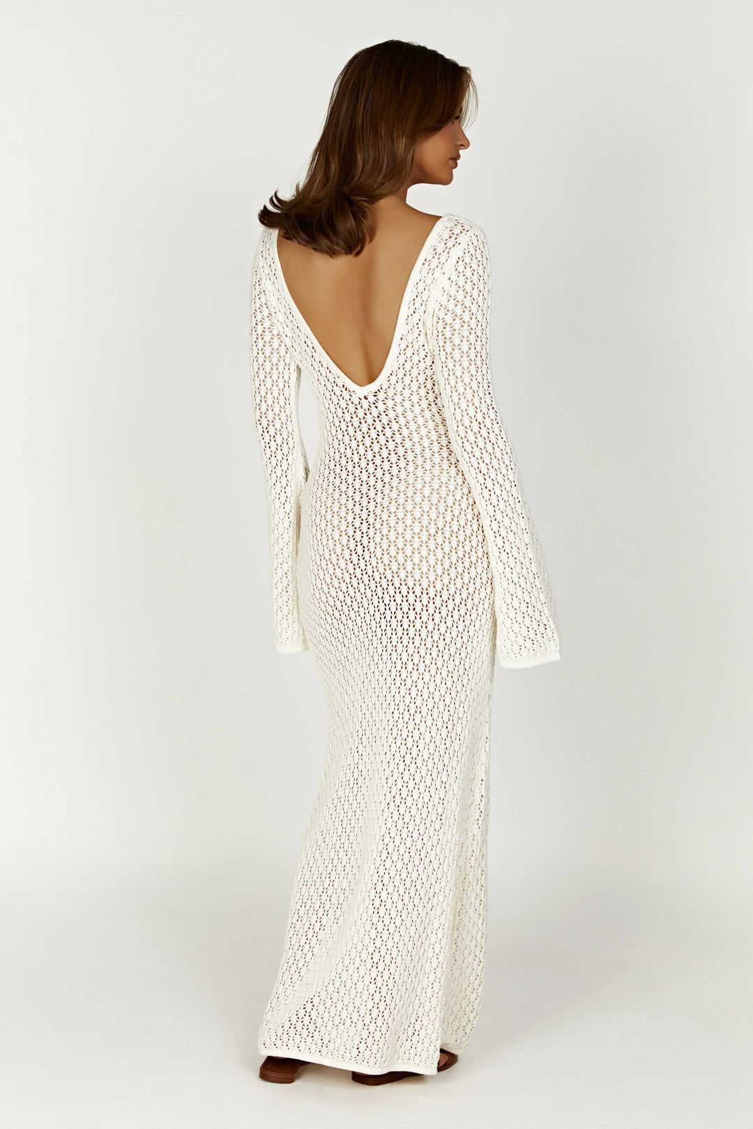 Luna Shore Dress | White