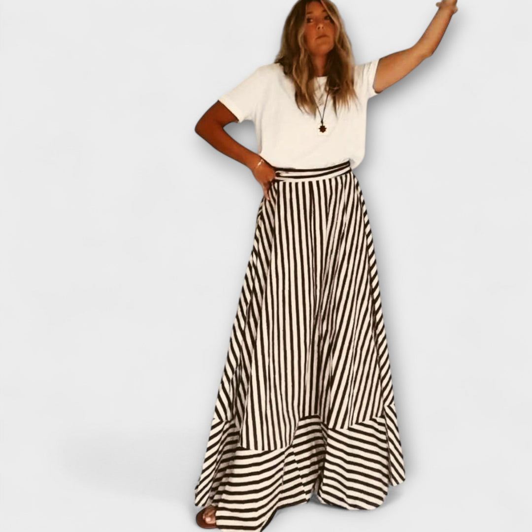 Nocturnal - Charm Ruffle Maxi Dress