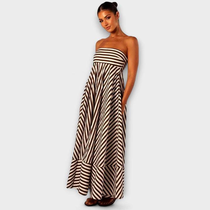 Nocturnal - Charm Ruffle Maxi Dress