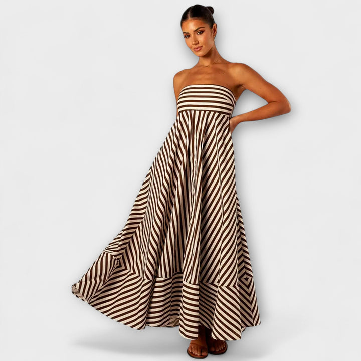 Nocturnal - Charm Ruffle Maxi Dress