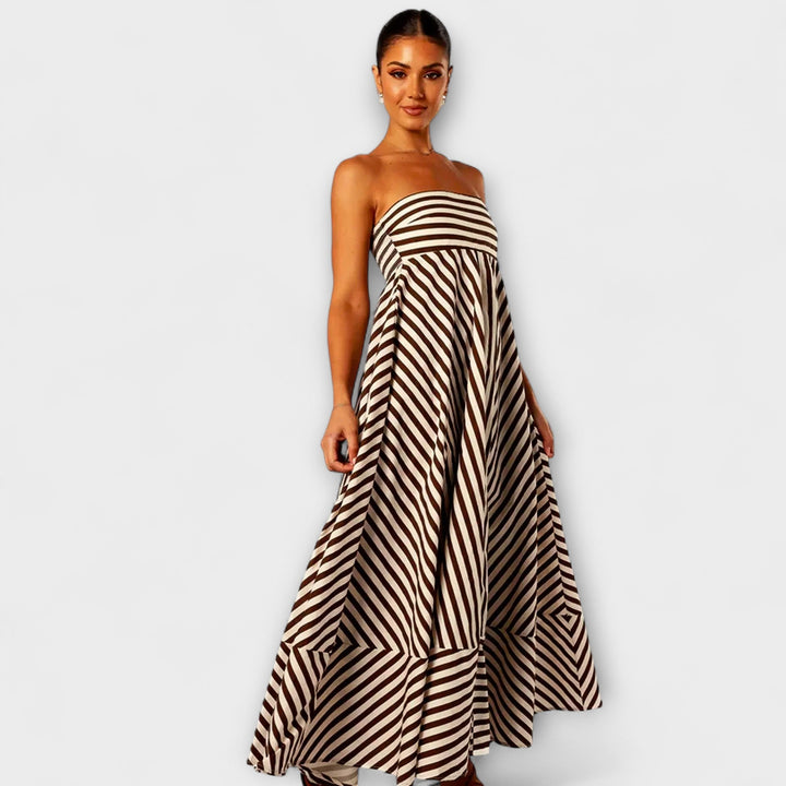 Nocturnal - Charm Ruffle Maxi Dress