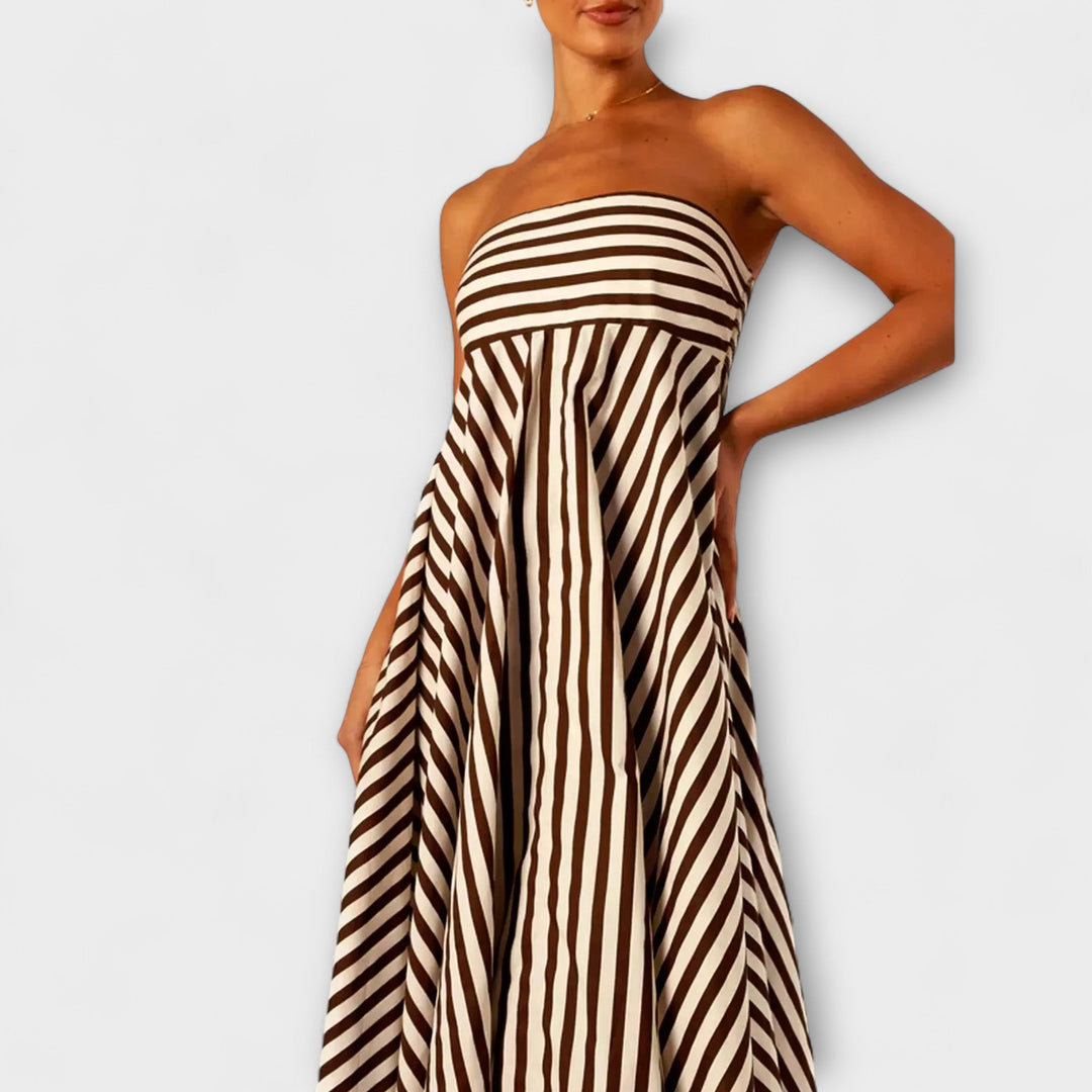 Nocturnal - Charm Ruffle Maxi Dress
