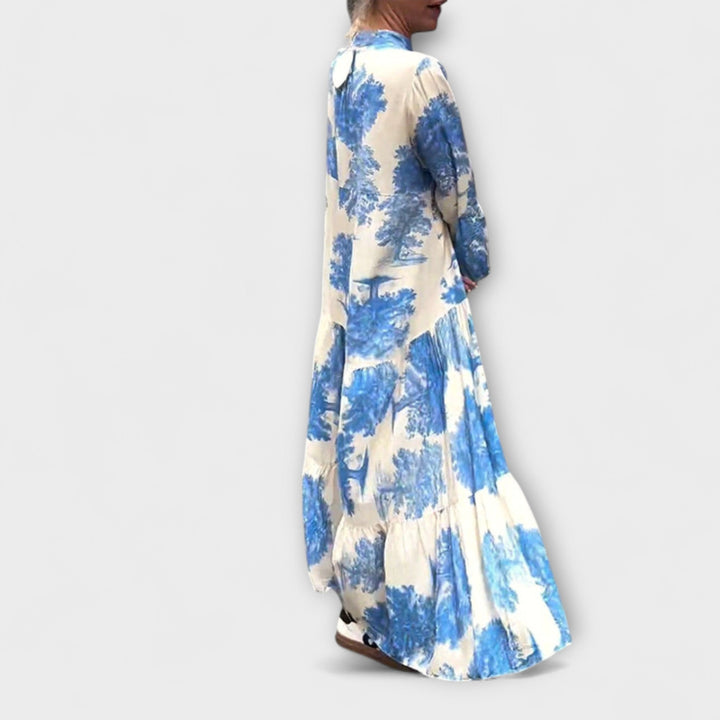Nerina – Elegant Floral Maxi Dress