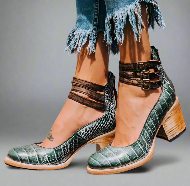 Alwine | Vintage Pumps for Elegant Comfort