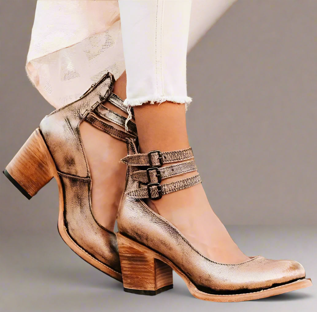 Alwine | Vintage Pumps for Elegant Comfort