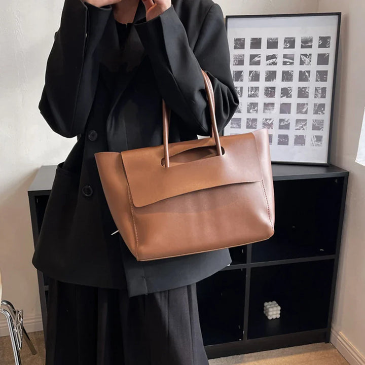 tova™ – minimalist shoulder bag in faux leather