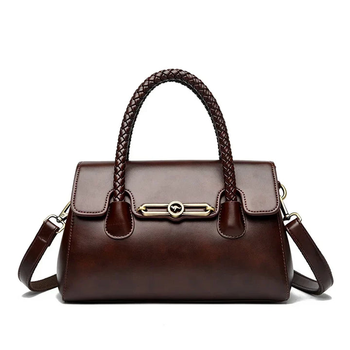 ronja™ – classic bag with braided handle and gold details