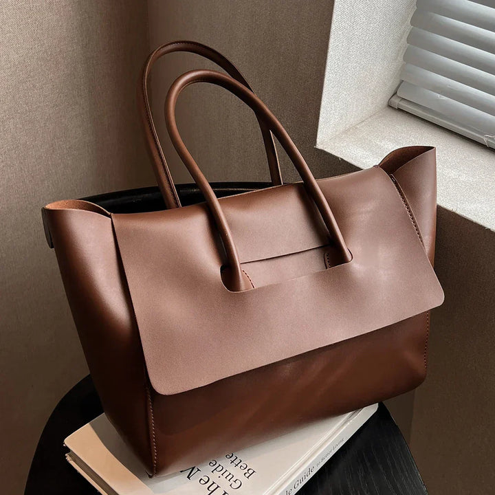 tova™ – minimalist shoulder bag in faux leather