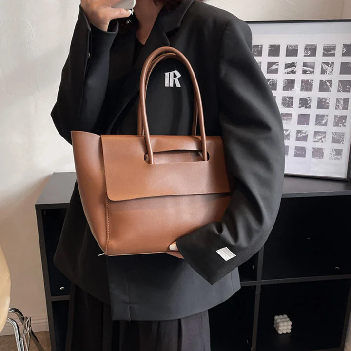 tova™ – minimalist shoulder bag in faux leather