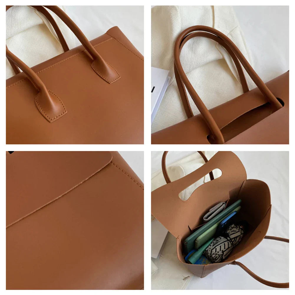 tova™ – minimalist shoulder bag in faux leather
