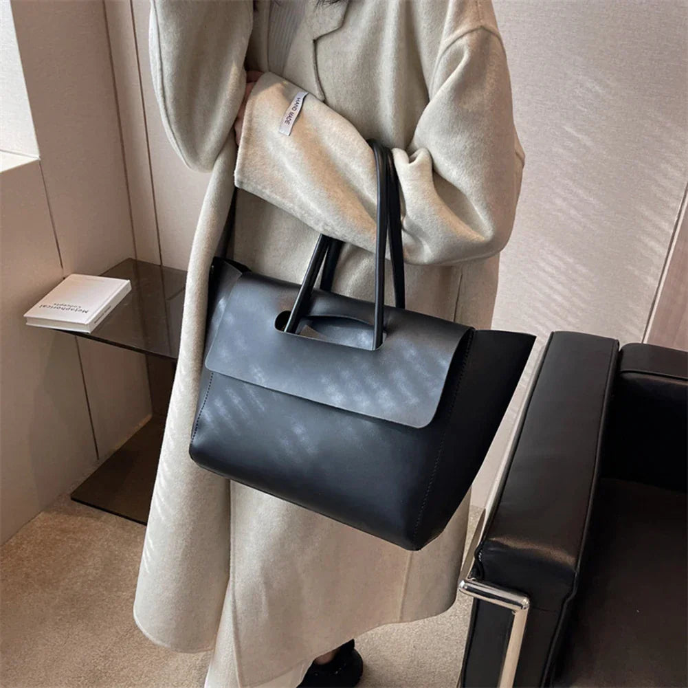 tova™ – minimalist shoulder bag in faux leather