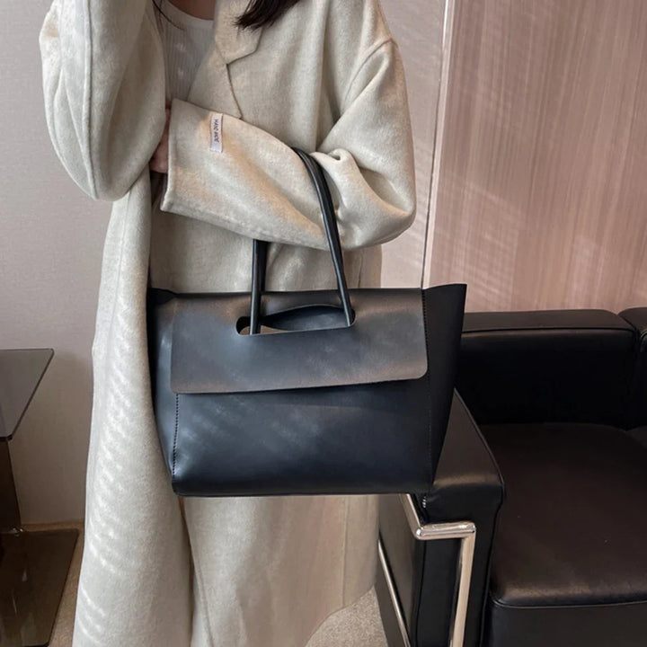 tova™ – minimalist shoulder bag in faux leather