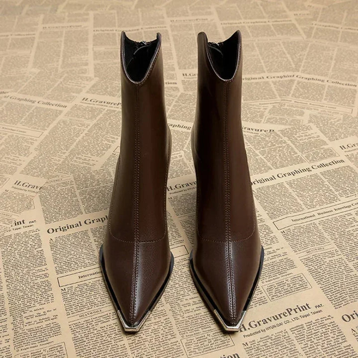 Chelsea™ | Stylish Leather Heels