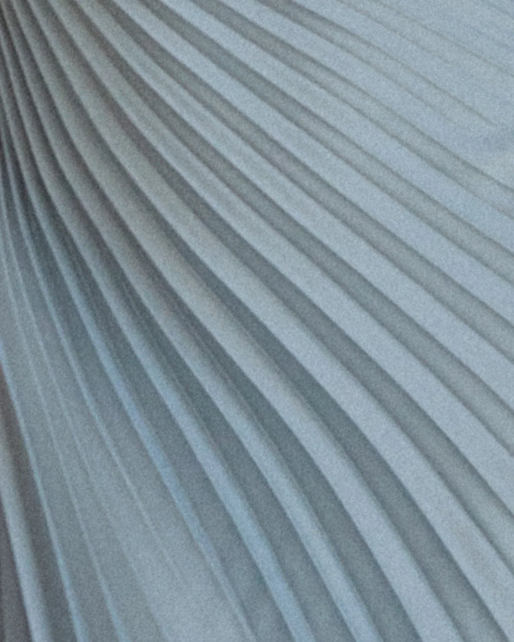 Delfina™ - Satin One-Shoulder Pleated Dress