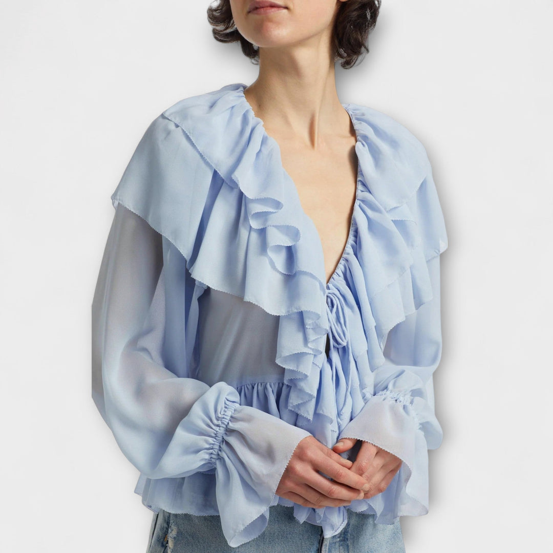 Martha – Soraya Ruffle Shirt