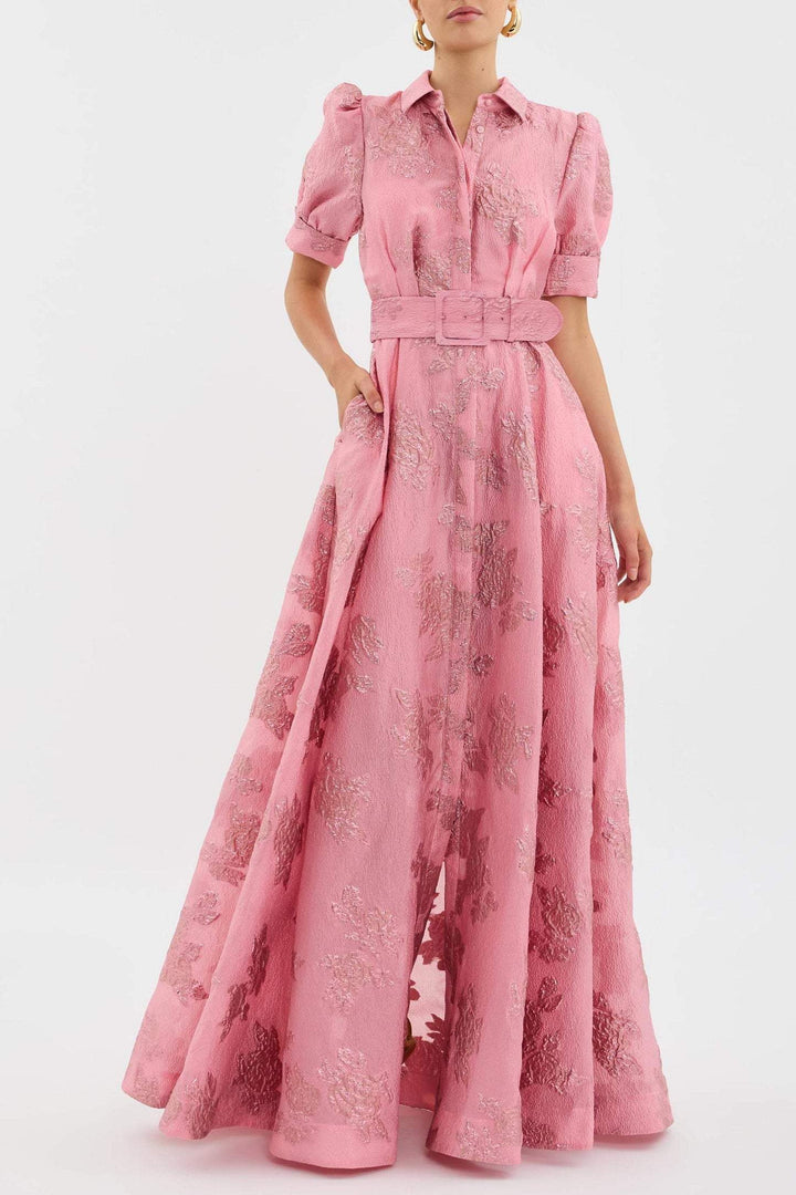 Celina | Short Puff-Sleeve Dress