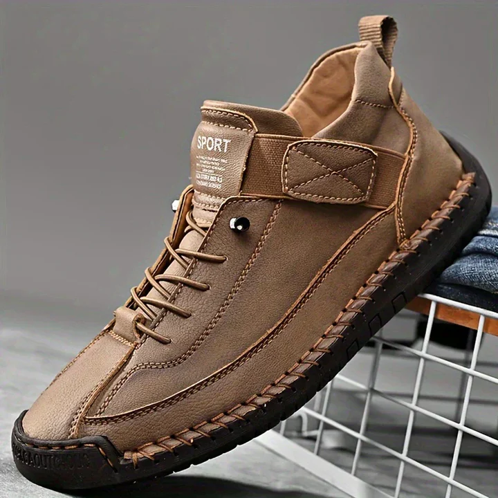 Saela | Women's Wide-Fit Orthopedic Slip-On Sneakers with Elastic Side Panels
