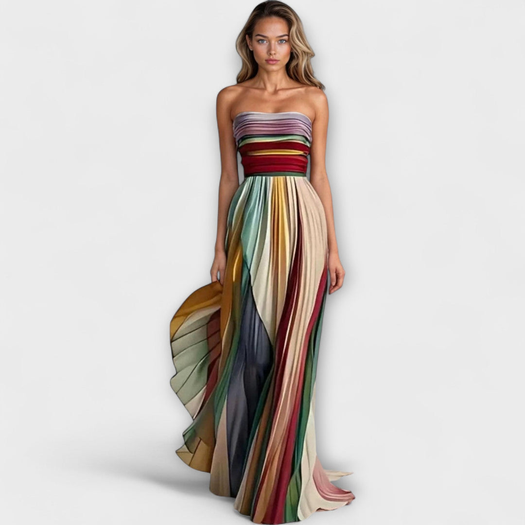 Flora – Long Dress Made from Premium Fabric