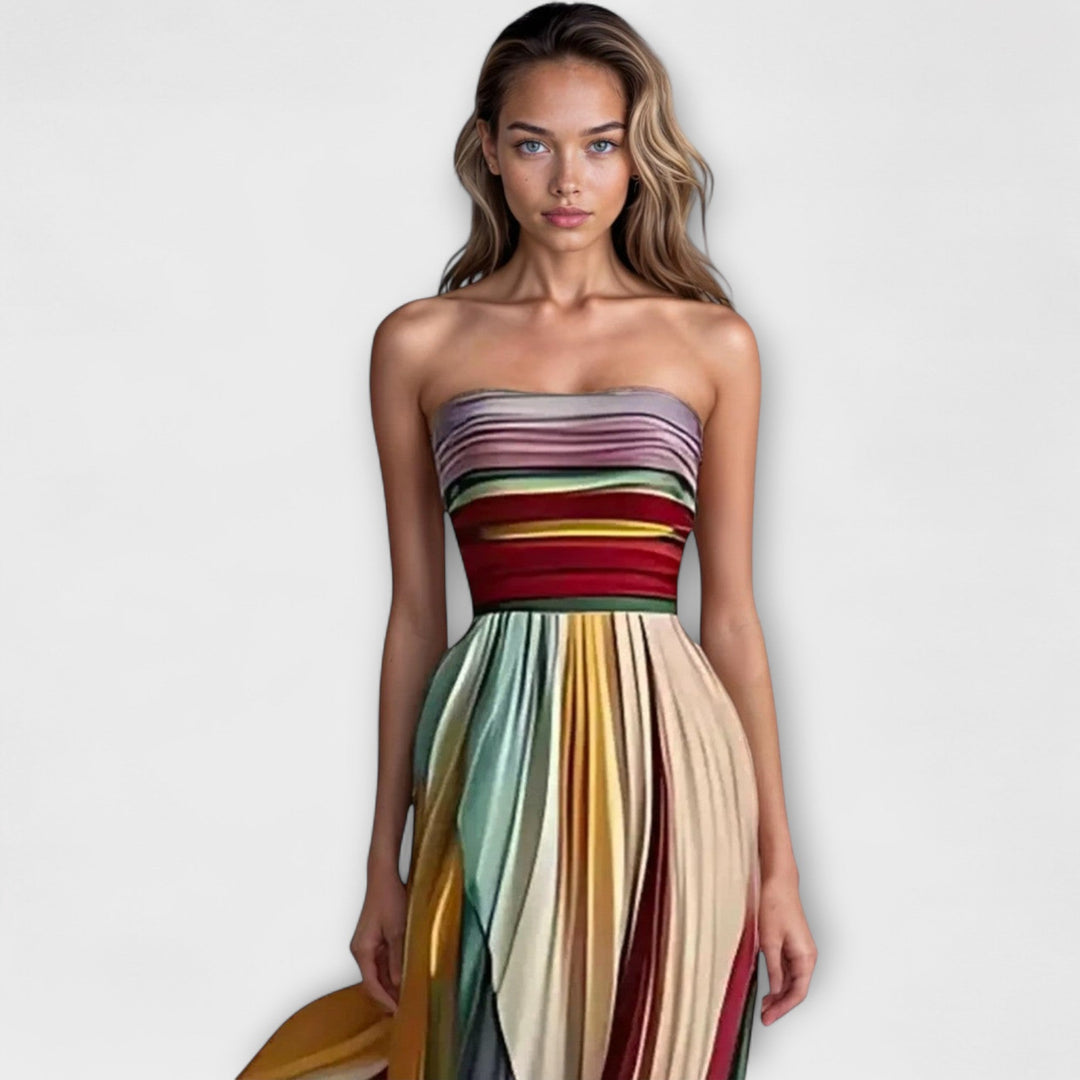 Flora – Long Dress Made from Premium Fabric