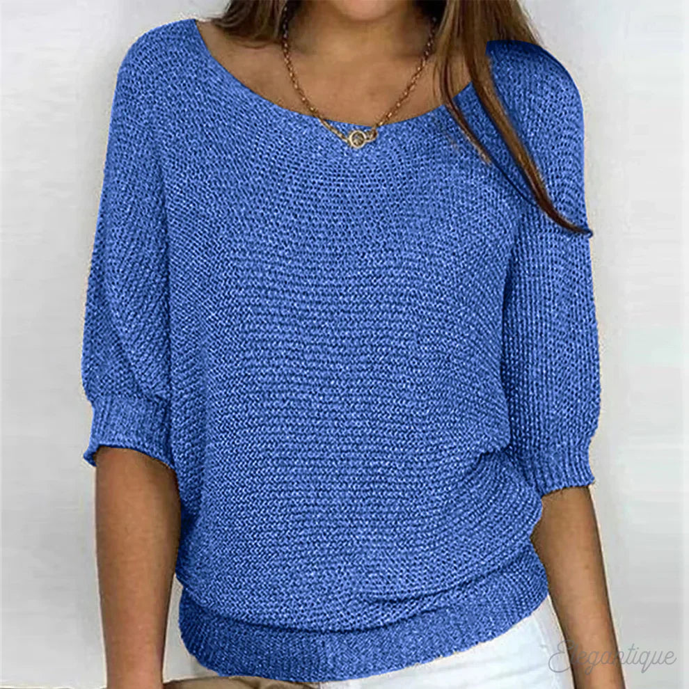 Natalie – Cosy Crew Neck Jumper