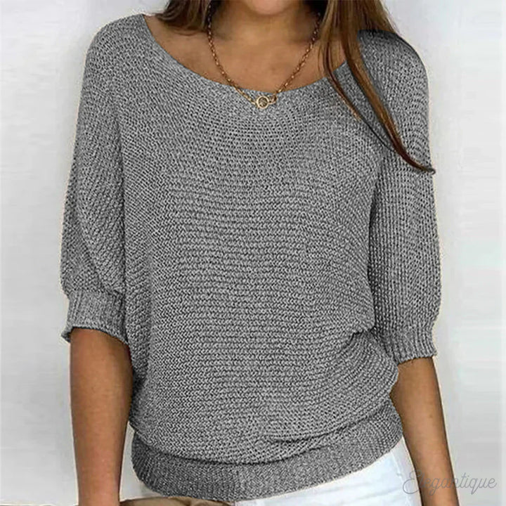 Natalie – Cosy Crew Neck Jumper