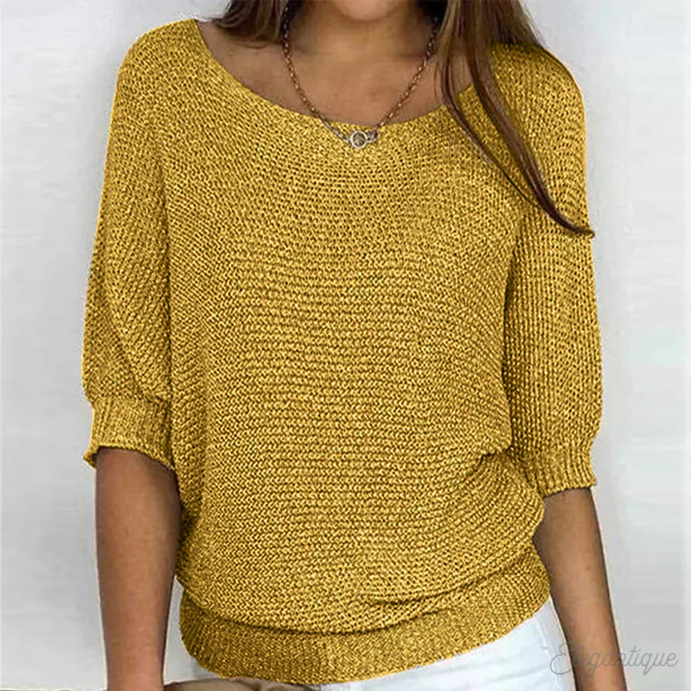 Natalie – Cosy Crew Neck Jumper