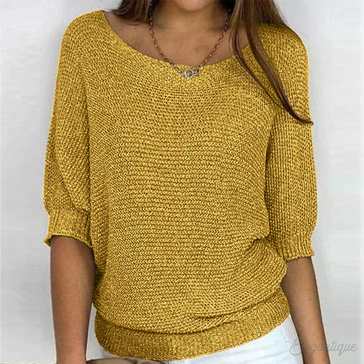 Natalie – Cosy Crew Neck Jumper