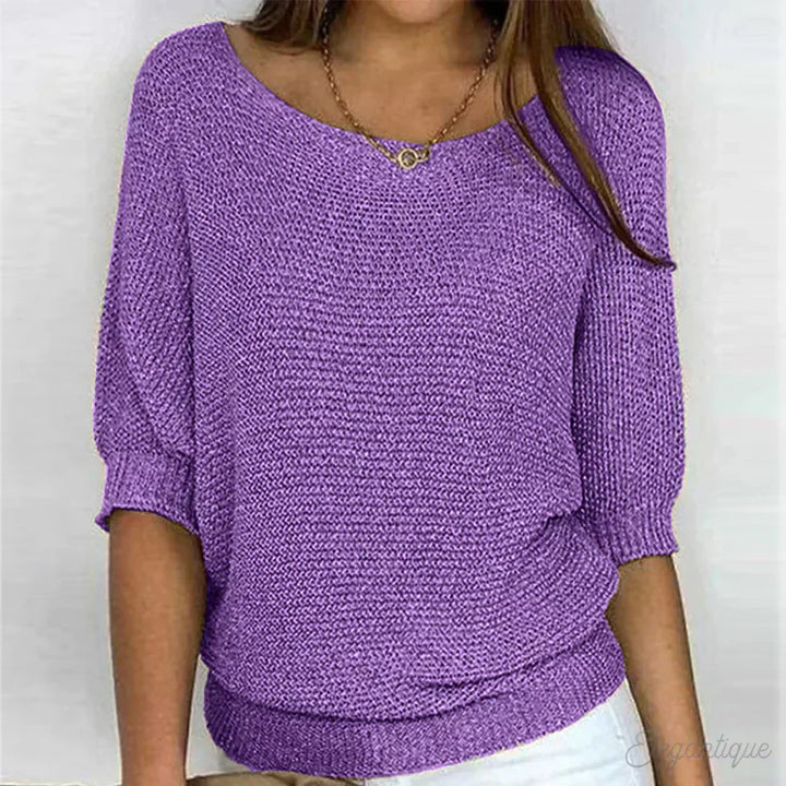 Natalie – Cosy Crew Neck Jumper