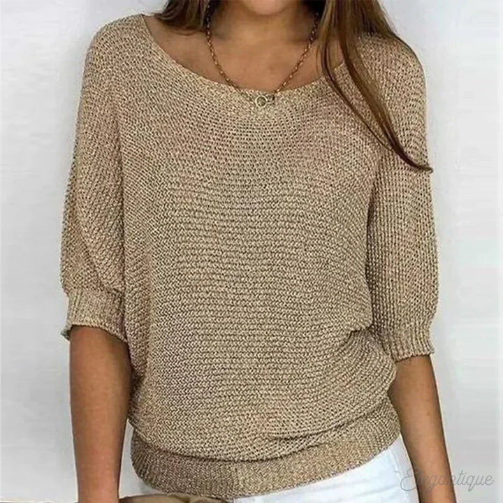 Natalie – Cosy Crew Neck Jumper