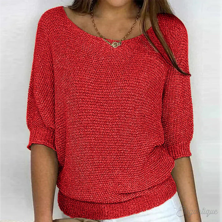 Natalie – Cosy Crew Neck Jumper