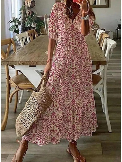 Diana - Boho Tummy Coverage Dress